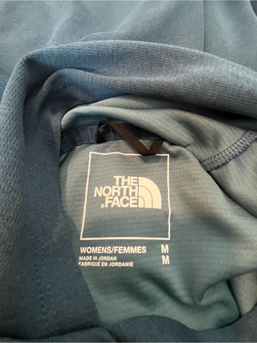 The North Face Women's Teal Hoodie - Blue Green - Picture 5 of 9